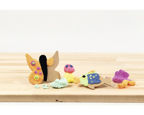 Dekorationsset mit Figuren zum Basteln