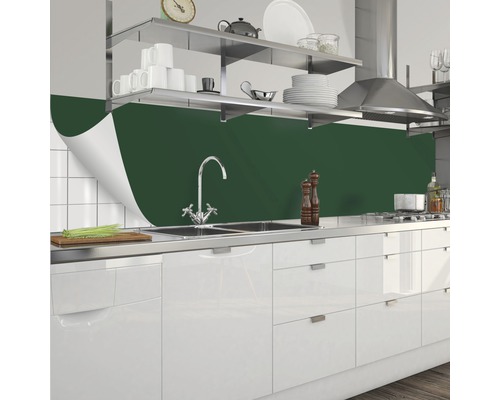 Film de protection murale de cuisine dans une cuisine moderne avec évier et robinet