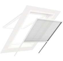 Fenêtre de toit avec store plissé