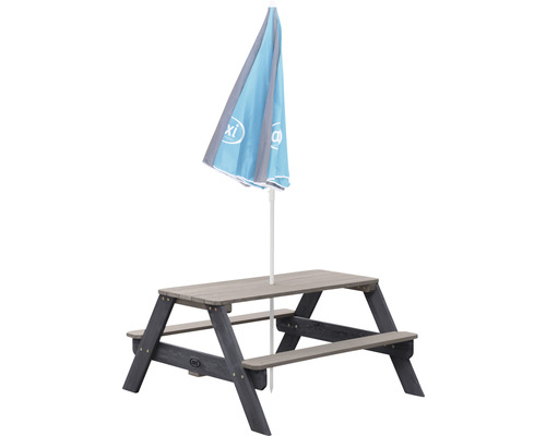 Ensemble de sièges pour enfants avec parasol pour le jardin