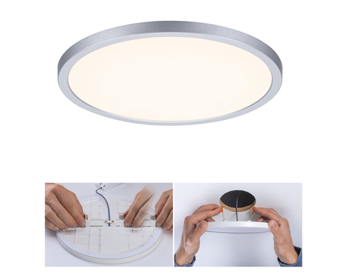 Runde Deckenleuchte mit Installationsbeispielen