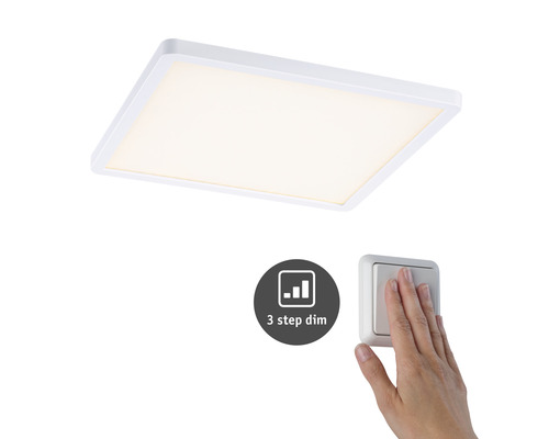 Quadratische LED Deckenleuchte mit Dimmfunktion