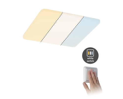 Deckenleuchte mit Lichtfarbwechsel und Wandschalter