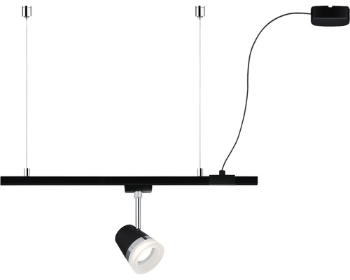 Schienensystemleuchte mit einem Spot für die Deckenmontage