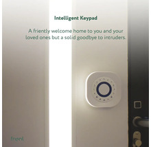 Clavier intelligent pour commander le système d''alarme au mur à côté d''une porte