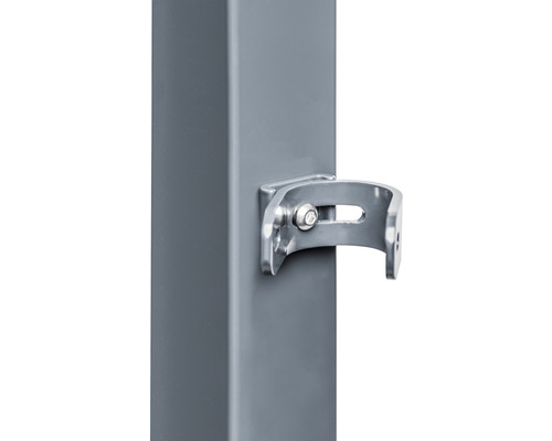 Vue détaillée d''un support sur un poteau