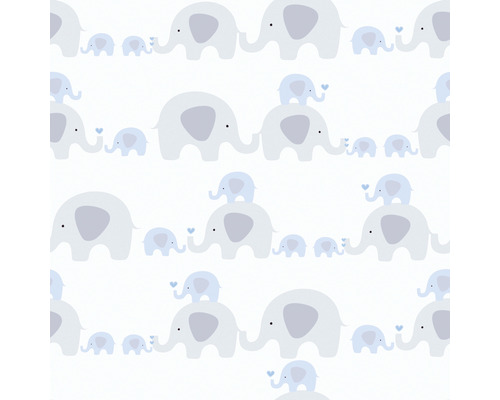 Stoffdesign mit Elefantenmuster für Kinderzimmer