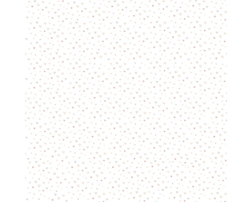 Papier peint à motifs de coeurs