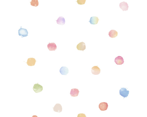 Motif avec des points d''aquarelle multicolores