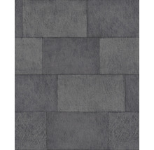 Tapete in Steinoptik mit rechteckigem Muster