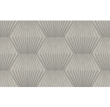 Papier peint à motif géométrique à rayures