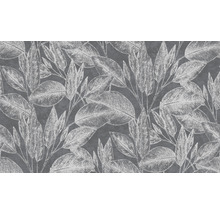 Papier peint intissé 37836-4 Attractive feuilles noir