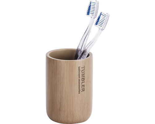 Gobelet à brosses à dents avec brosses à dents