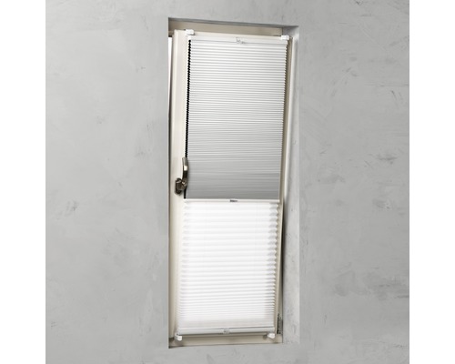 Store plissé sur la fenêtre pour le contrôle de la lumière et l''intimité