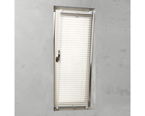 Store plissé sur fenêtre pour le contrôle de la lumière