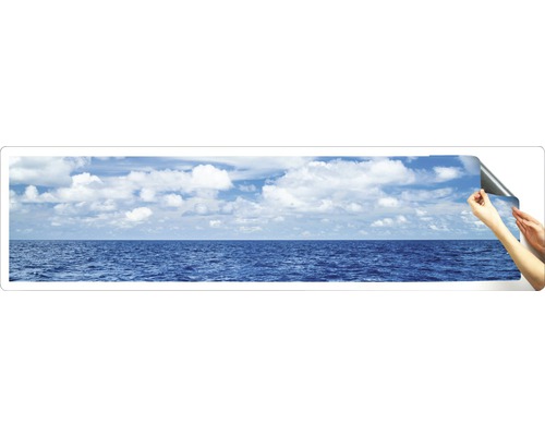 Sticker mural avec motif marin