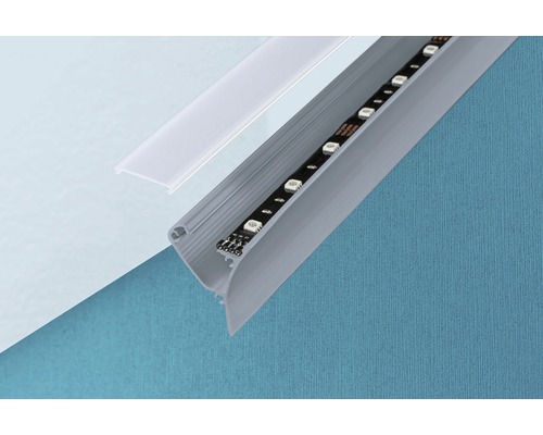 LED-Leiste mit Abdeckungsprofil