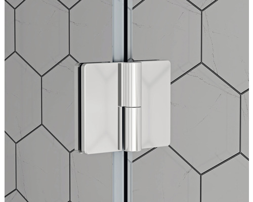 Duschkabinentürscharnier aus Metall