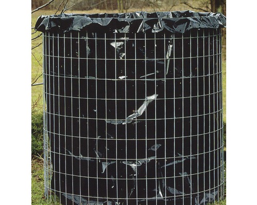 Composteur en treillis métallique avec film