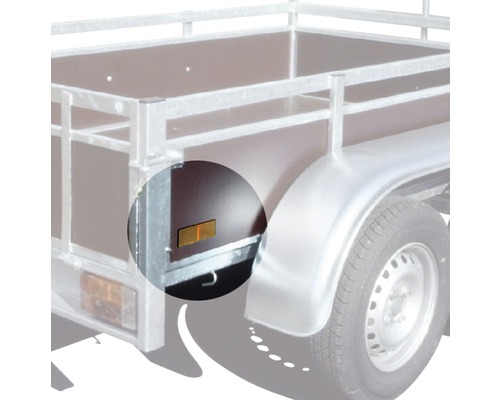 Anhänger mit reflektierendem Seitenmarkierungslicht