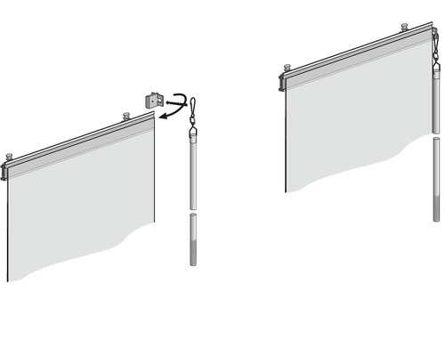 Instructions de montage pour store enrouleur