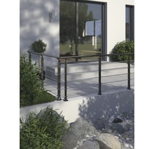 Pertura Melia Eckverbindungsset Aluminium Anthrazit (57)