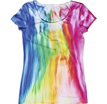 T-Shirt mit Batikmuster
