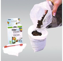 JBL Filterbeutel Set mit Filtermaterial und Verschlussclip
