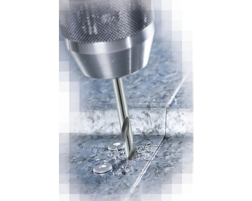 Foret à métaux perçant du métal