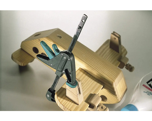 Kit de construction en bois avec serre-joint à une main pour l''assemblage