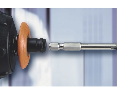 Embout pour perceuse avec foret