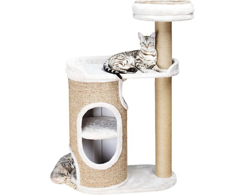 Arbre à chat avec surfaces de couchage et tronc en sisal