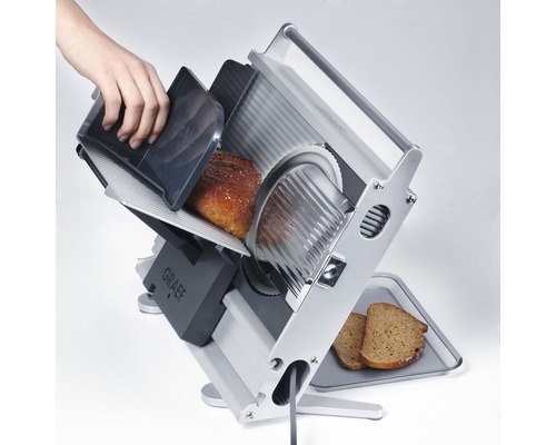 Graef Allesschneider zum Schneiden von Brot mit Brothalter