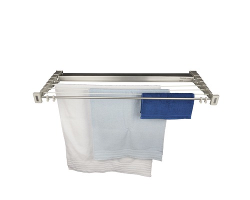 Séchoir à linge mural avec serviettes