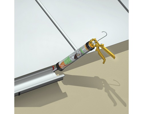 Pistolet à cartouche appliquant du mastic