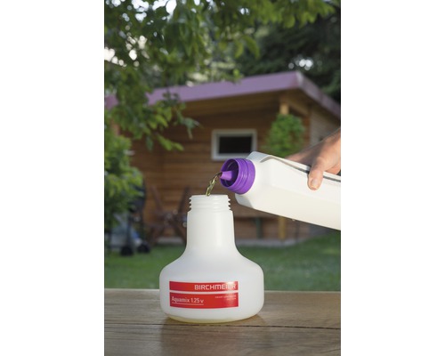 Remplissage d''un réservoir de mélange Birchmeier Aquamix 1.25 v avec du liquide