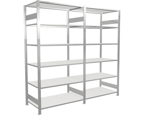Étagère métallique à plusieurs niveaux pour le stockage