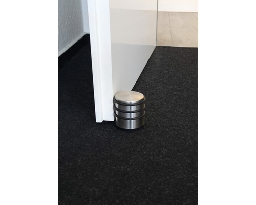 Butée de porte en acier inoxydable, forme cylindrique