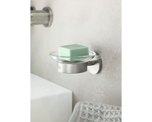 Wandseifenhalter mit Seife