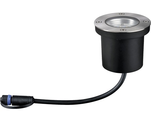 Spot encastrable au sol avec raccordement de câble