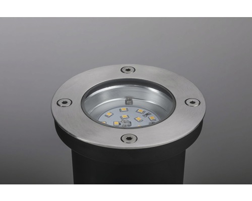 Spot encastrable au sol avec lampe LED