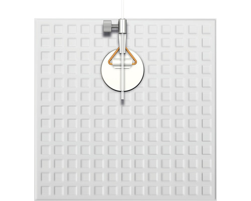 Système de nivellement de carreaux avec vis de réglage et support sur carreau