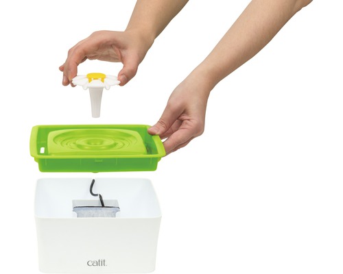 Fontaine à eau Catit avec embout en forme de marguerite