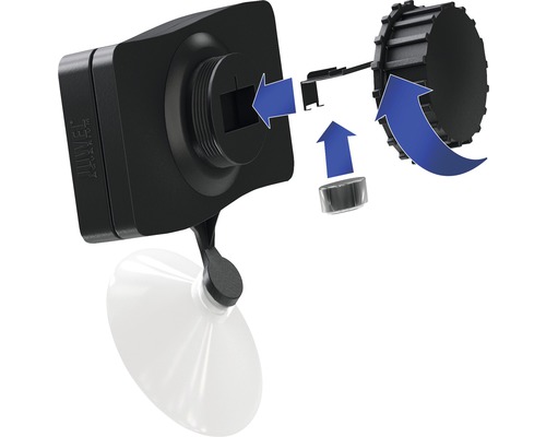 Support pour aquarium Juwel pour montage avec ventouse
