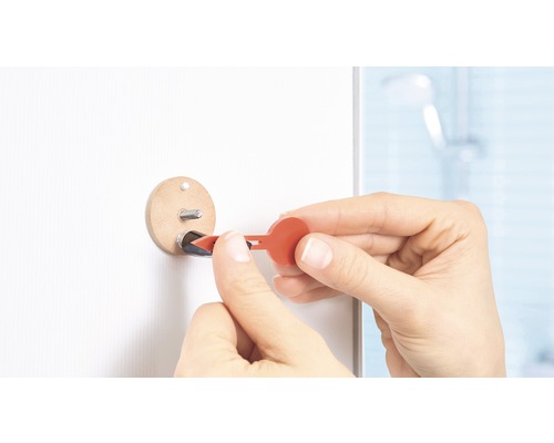 Fixation d''une cheville avec un outil de montage