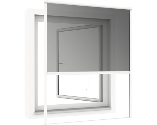 Fenster mit Insektenschutzrollo