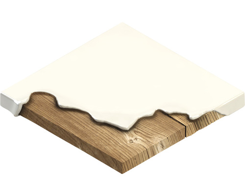 Planche en bois avec couche de peinture