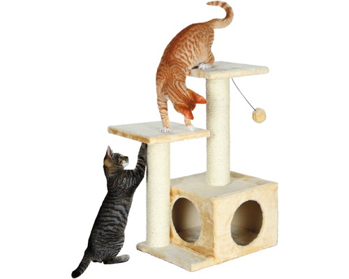 Arbre à chat avec deux chats