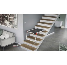 Treppenpodest auf einer Treppe im Innenbereich