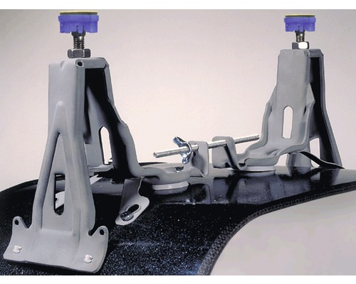 Support de gouttière avec réglage à vis